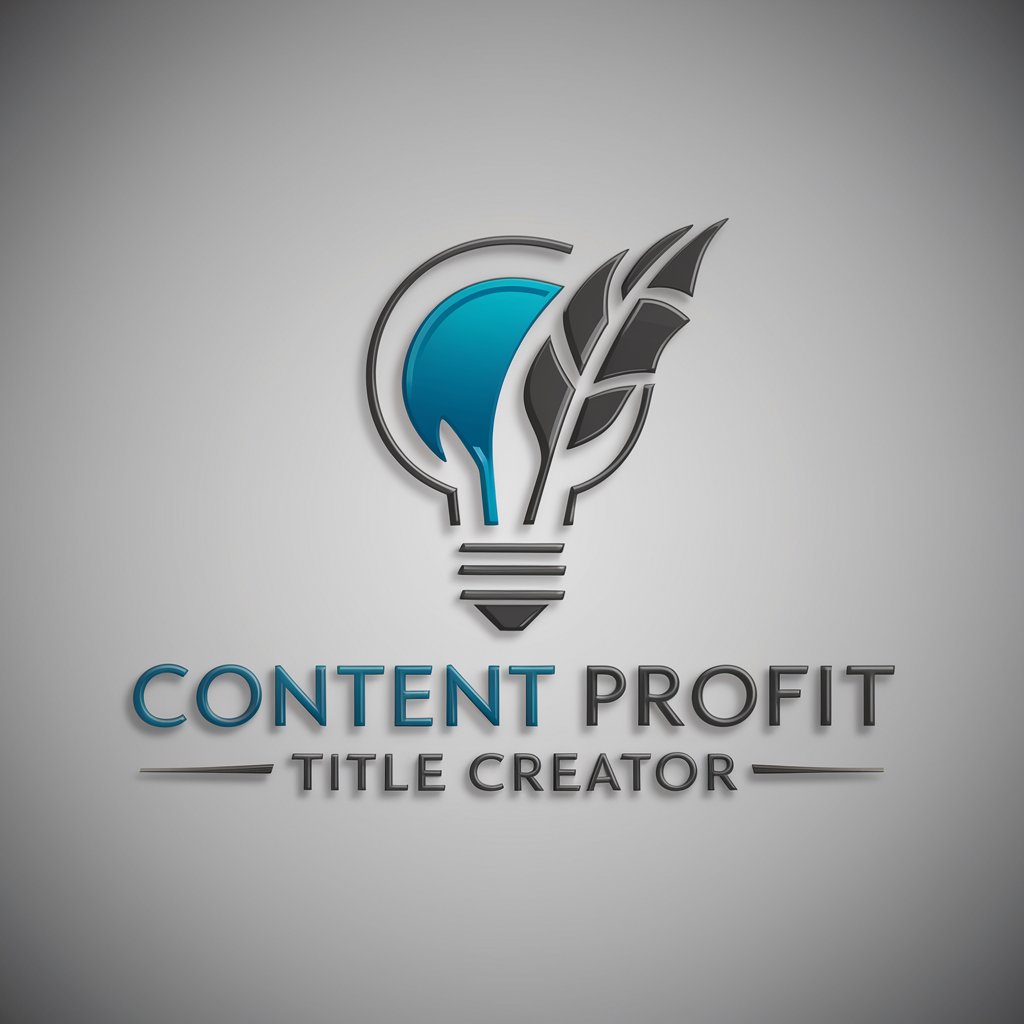 Content Profit Title Creator