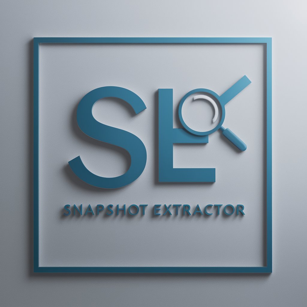 Snapshot Extractor