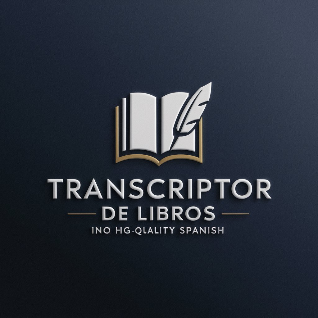 Transcriptor de Libros in GPT Store
