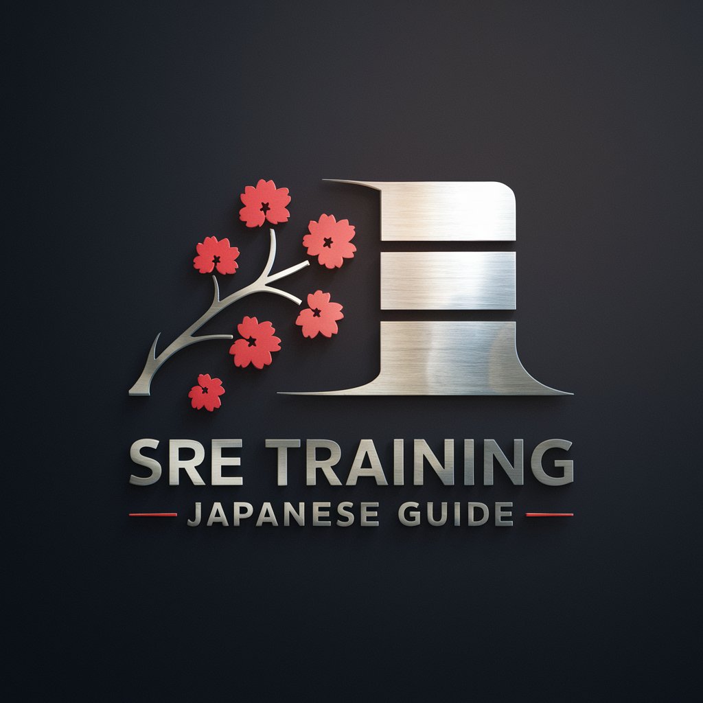 SRE Training Japanese Guide in GPT Store