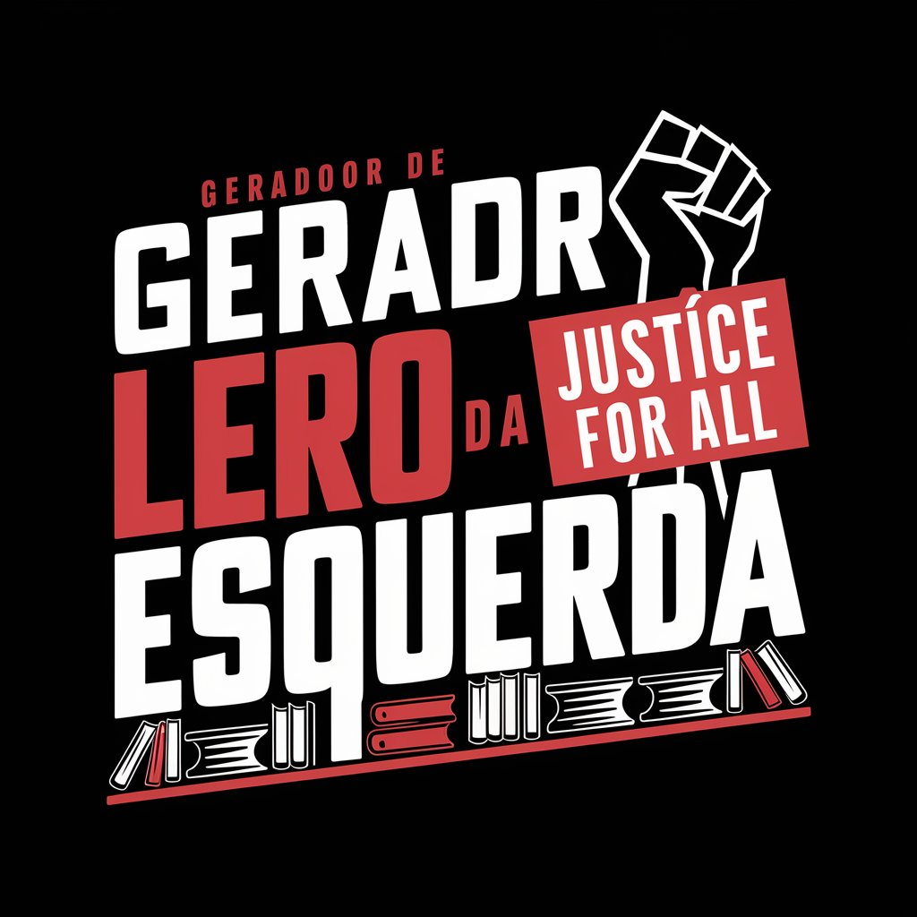 Gerador de Lero Lero da Esquerda