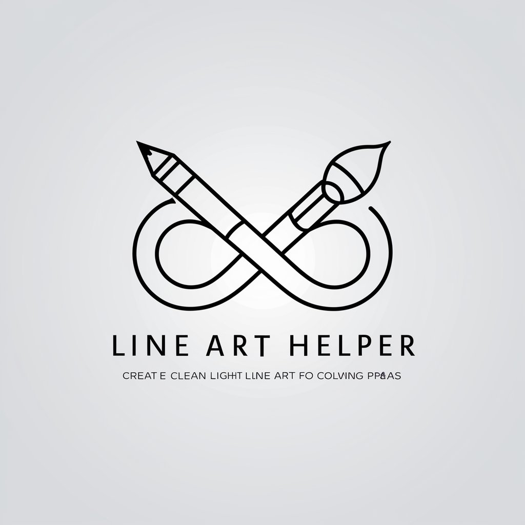 Kids Line Art Helper in GPT Store