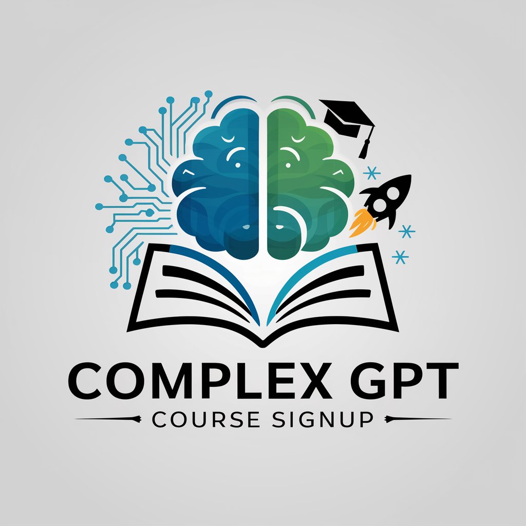 Complex GPT Course Signup in GPT Store