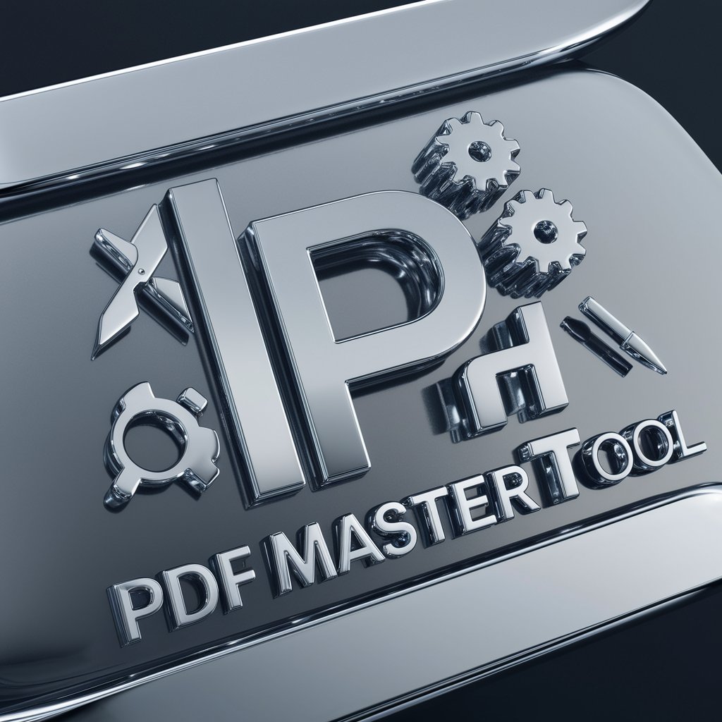 PDF MasterTool: Edit, Merge, Split, OCR 📄💨 in GPT Store