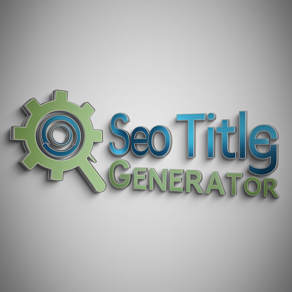 SEO Title Tag Generator