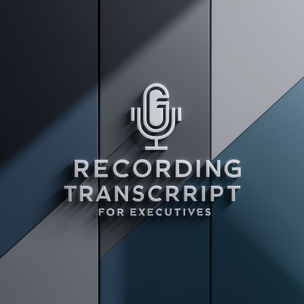 Recording Transcript Summarizer for Executives