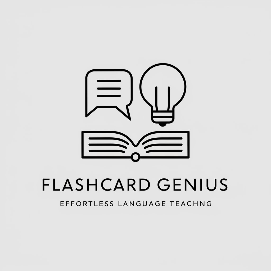 Flashcard Genius: Effortless Language Teaching in GPT Store