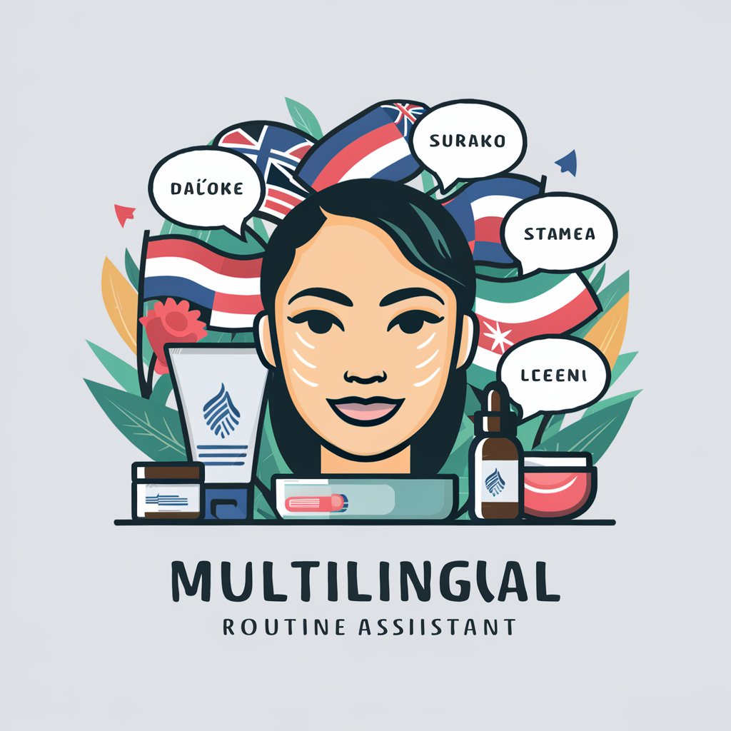 Skin Care Rutine Multilingual