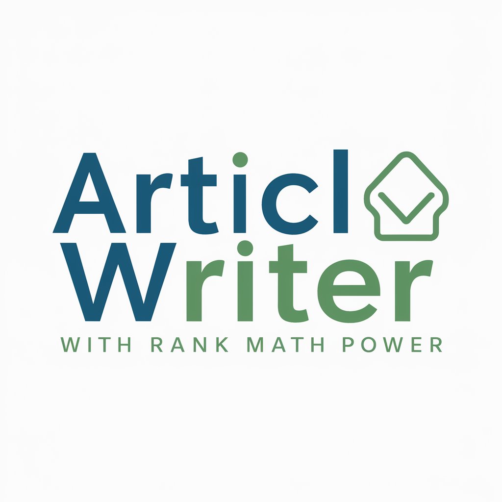 Article Writer with Rank Math Power
