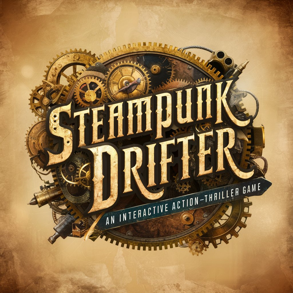 Steampunk Drifter, a text adventure game in GPT Store