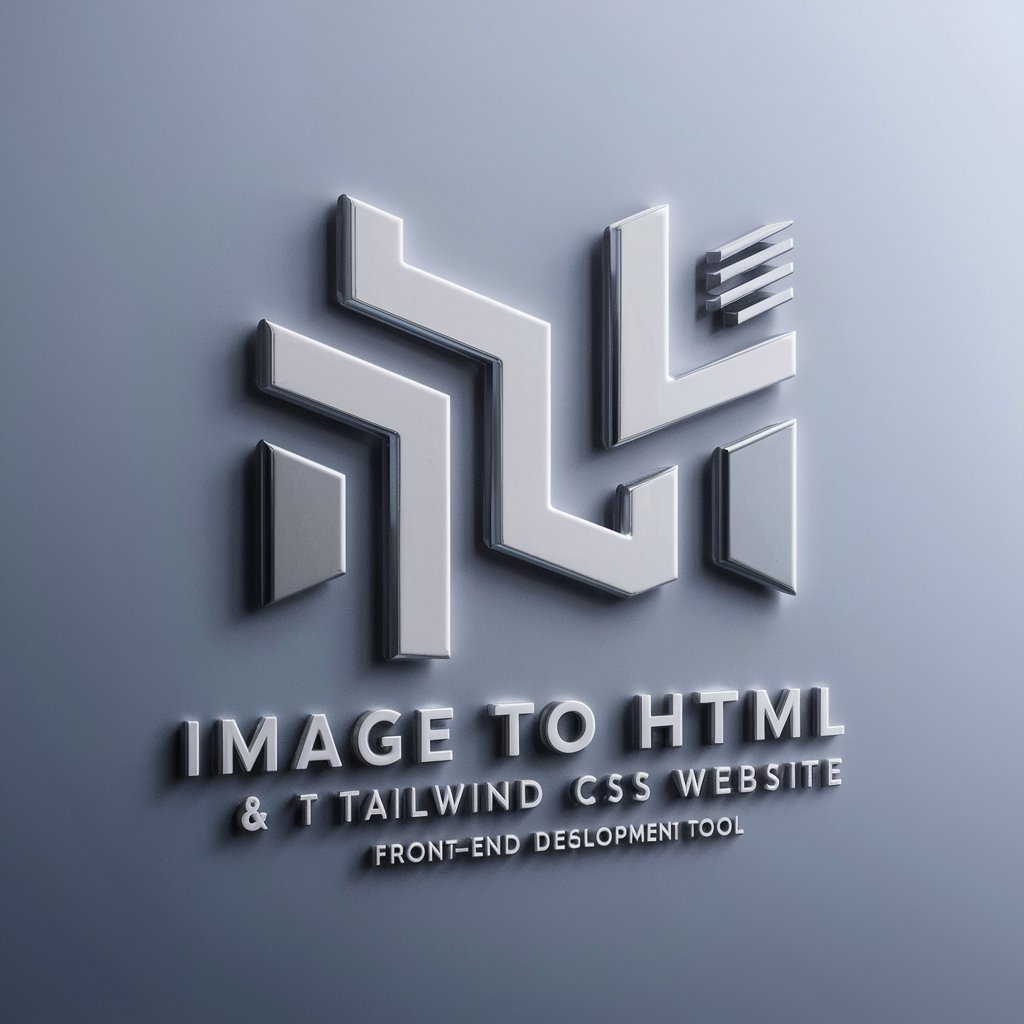 Image to HTML & Tailwind CSS website