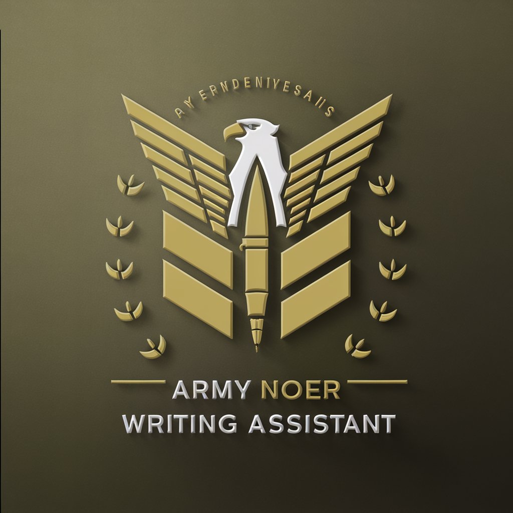 Army NCOER Writer in GPT Store