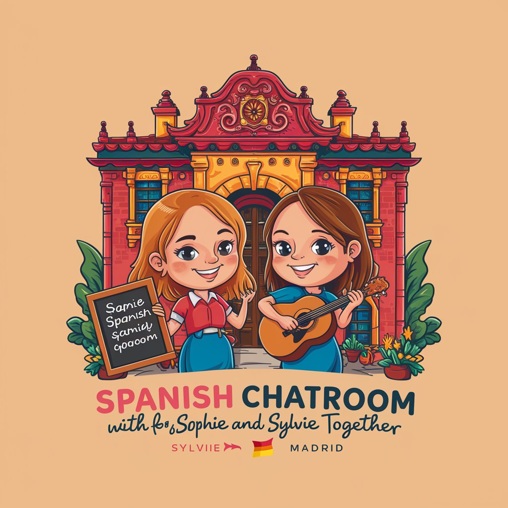 Spanish Chatroom with Sophie and Sylvie Together