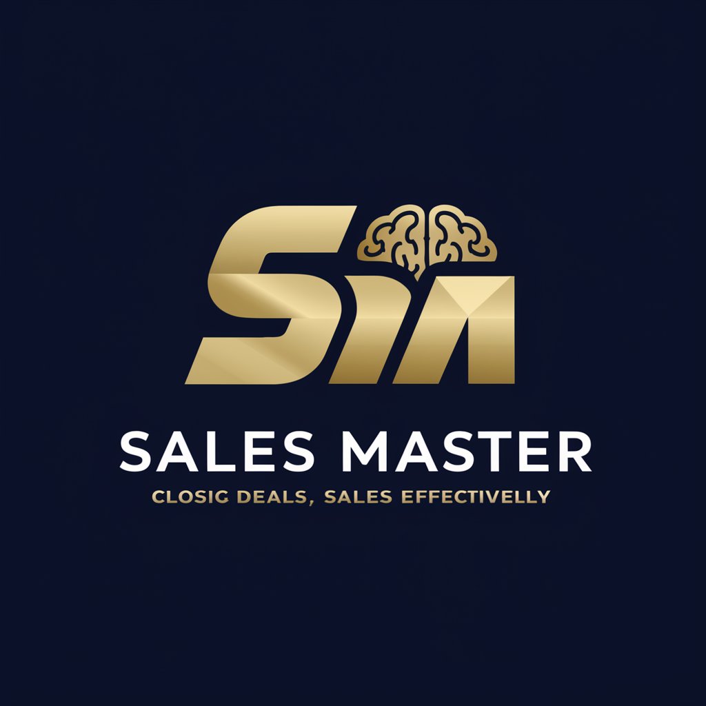 Sales Master - sell more, smarter, faster in GPT Store