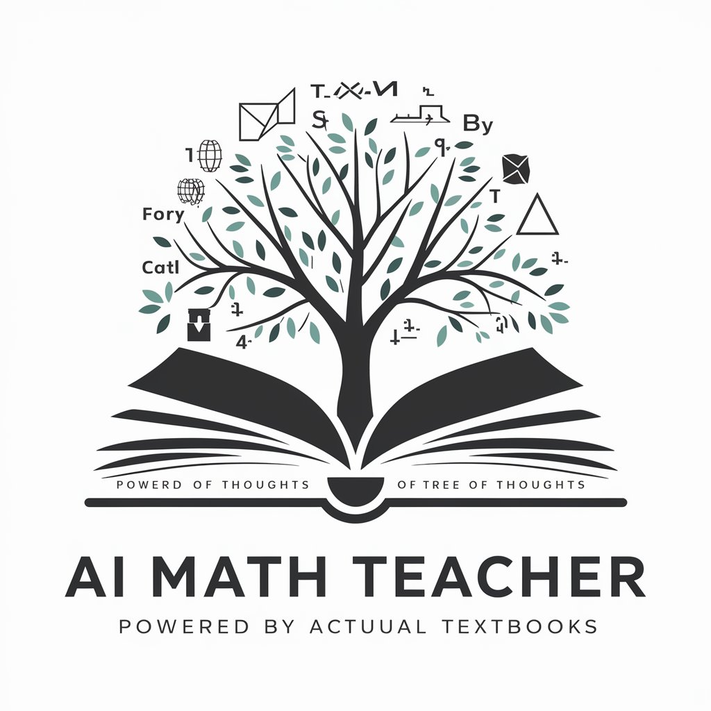 AI Math Teacher: Powered by Actual Textbooks in GPT Store