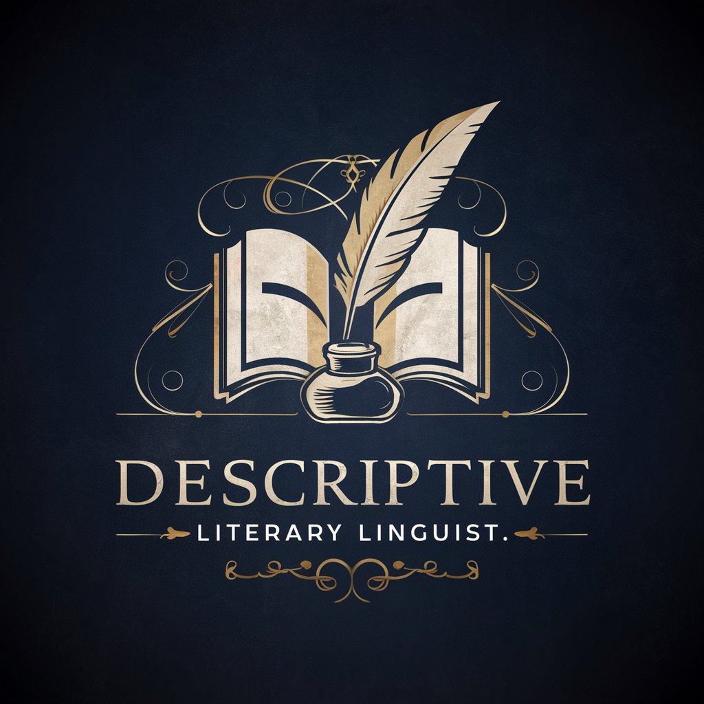 Descriptive Literary Linguist in GPT Store