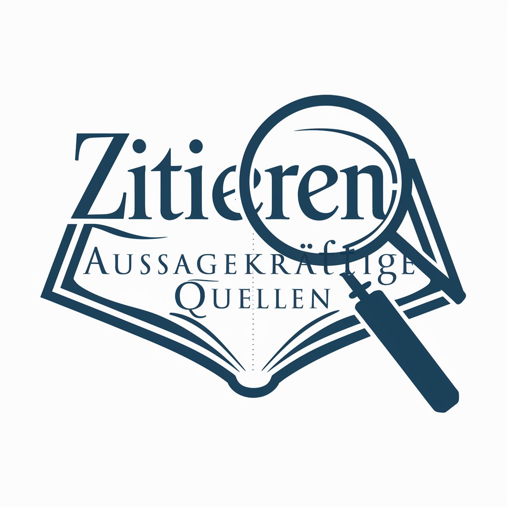 Zitieren: aussagekräftige Quellen - Quote in GPT Store