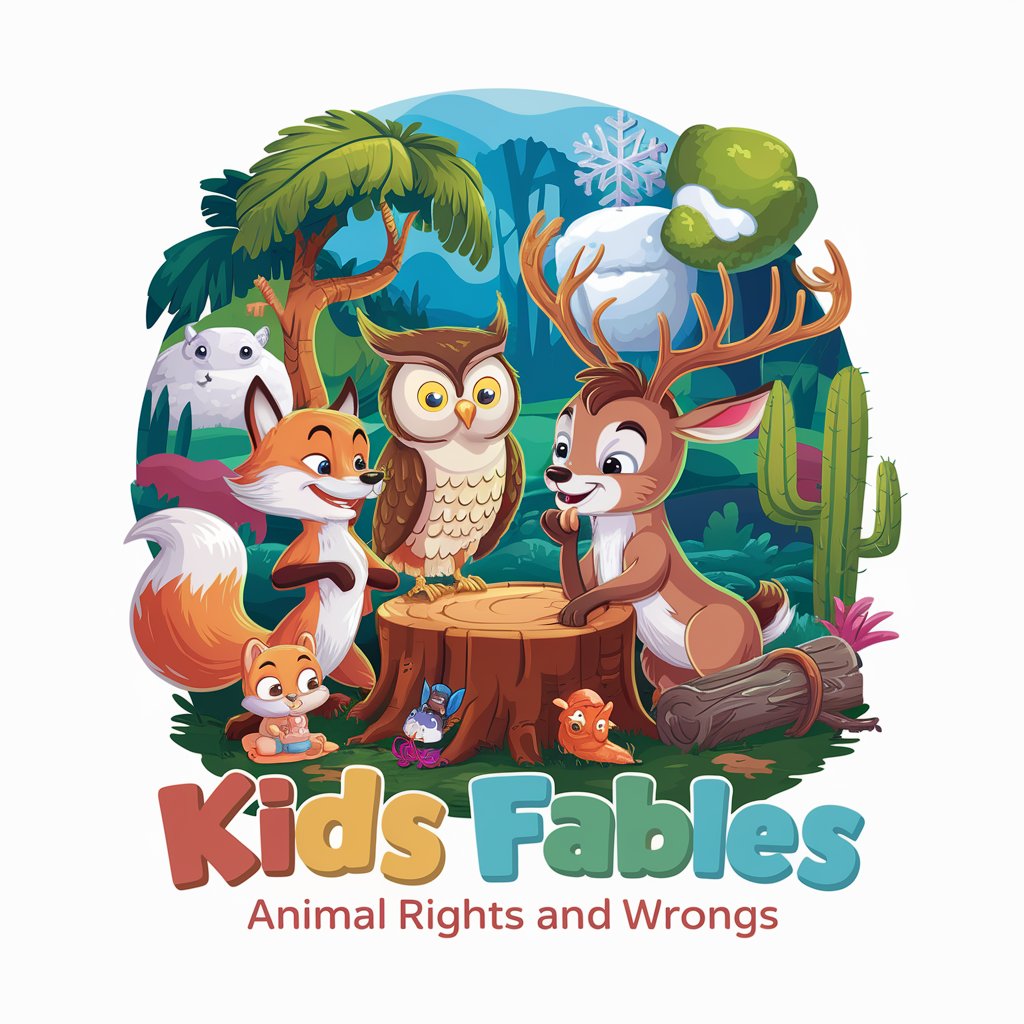 Kids Fables - Animal Rights And Wrongs in GPT Store