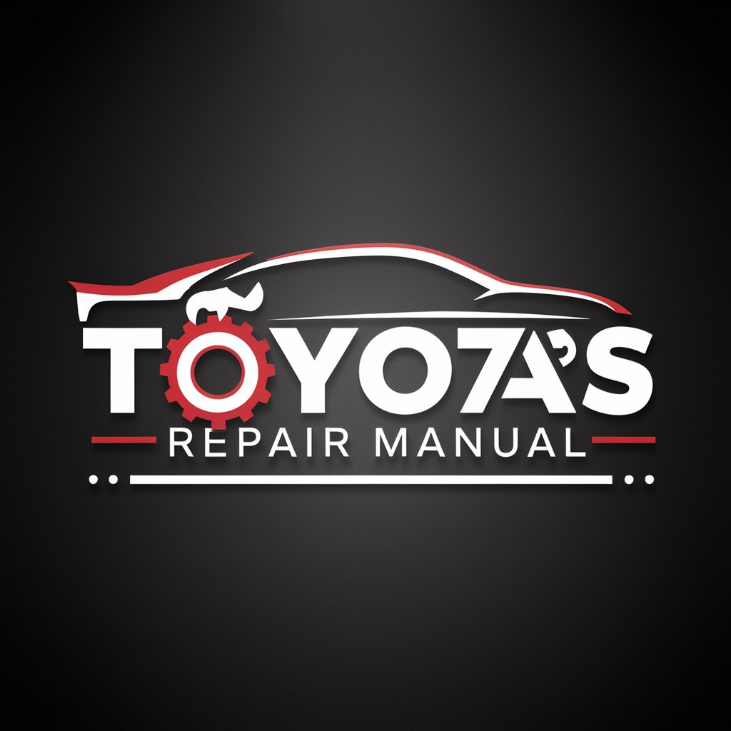 Toyotas Repair Manual in GPT Store