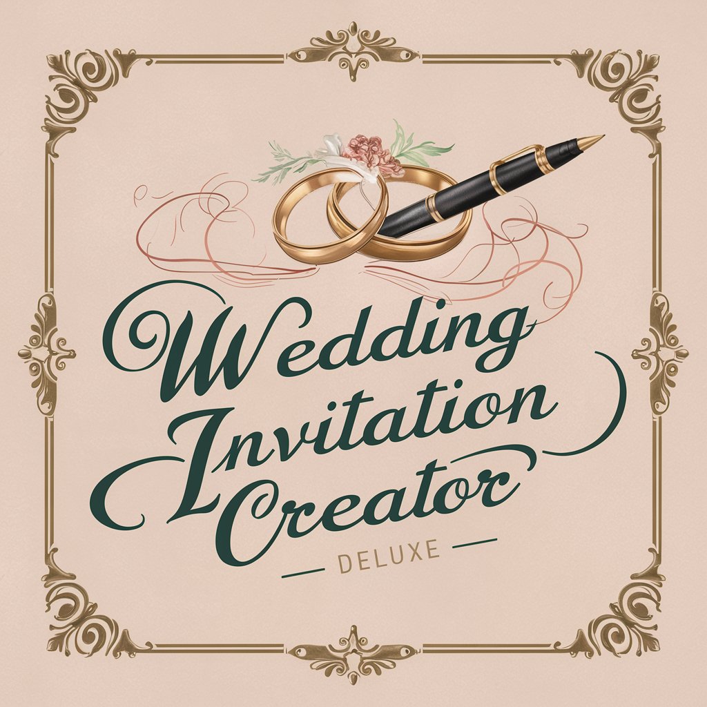 Wedding Invitation Creator - Deluxe