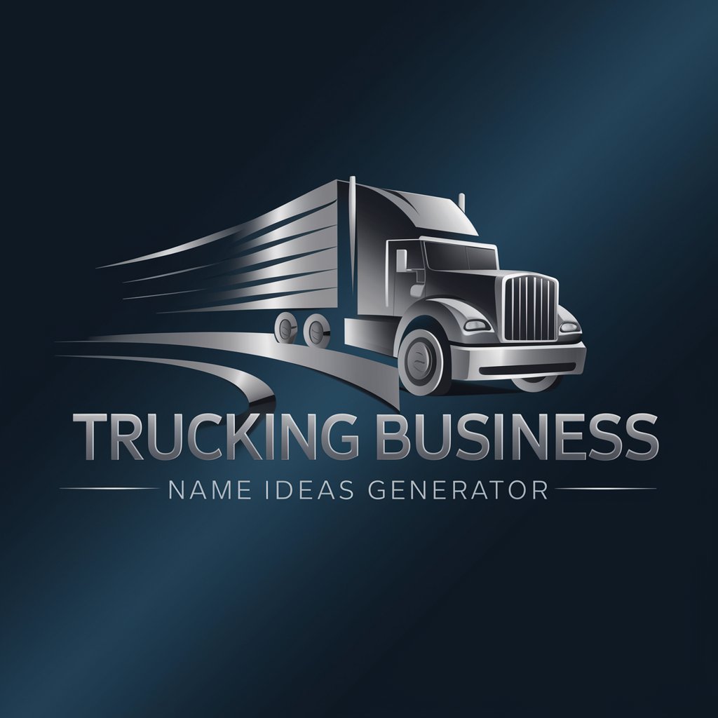 Trucking Business Name Ideas Generator in GPT Store