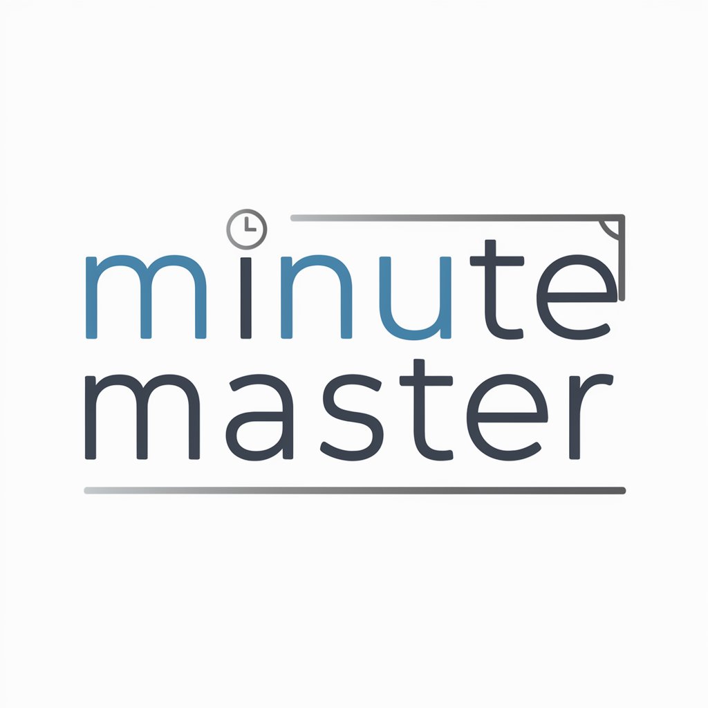 Minute Master in GPT Store