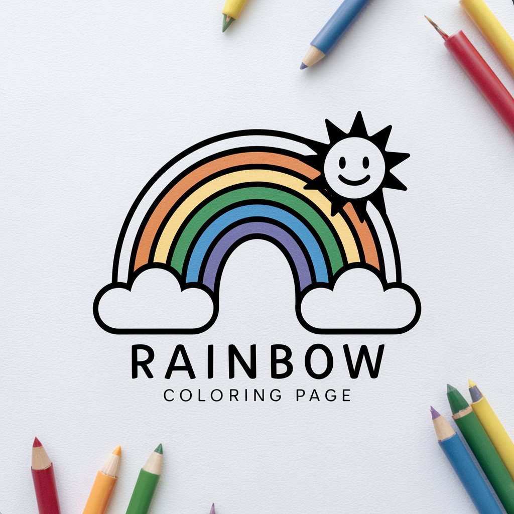 Rainbow Coloring Page in GPT Store