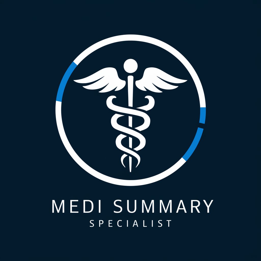 Medi Summary Specialist in GPT Store