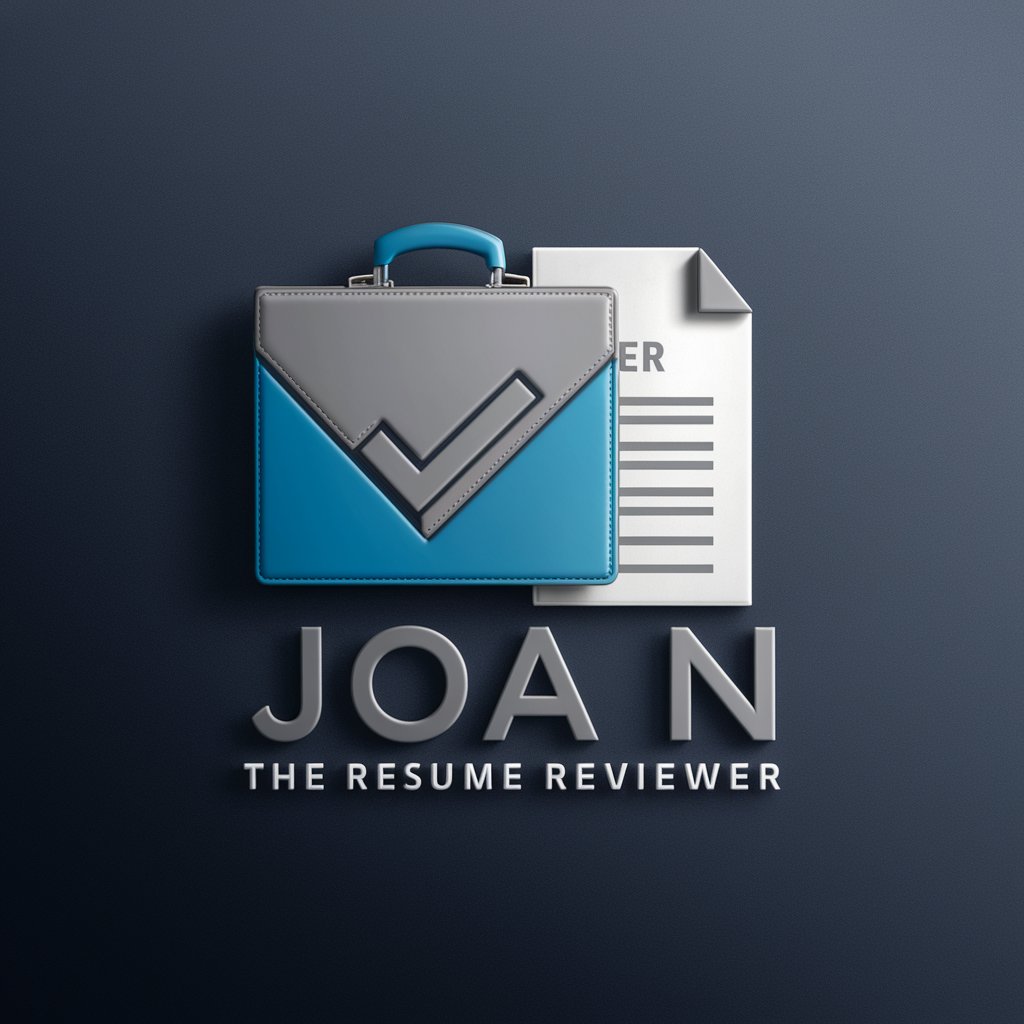 Joan, The Resume Reviewer