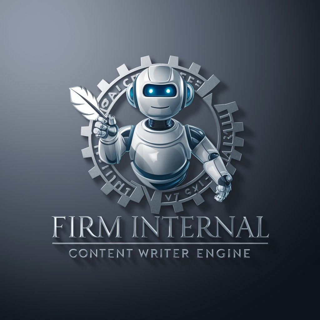 Firm Internal Content Writer Engine (main) in GPT Store