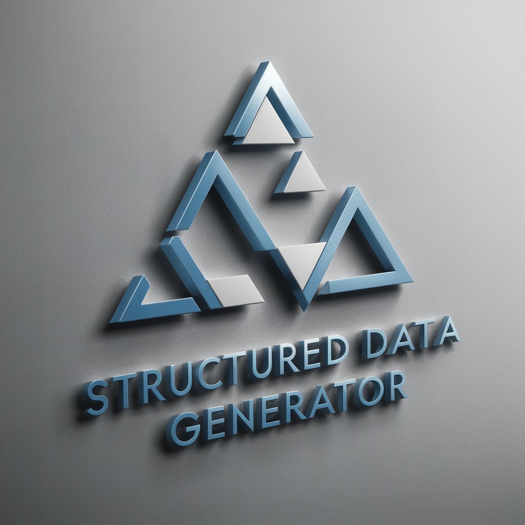 Structured Data Generator
