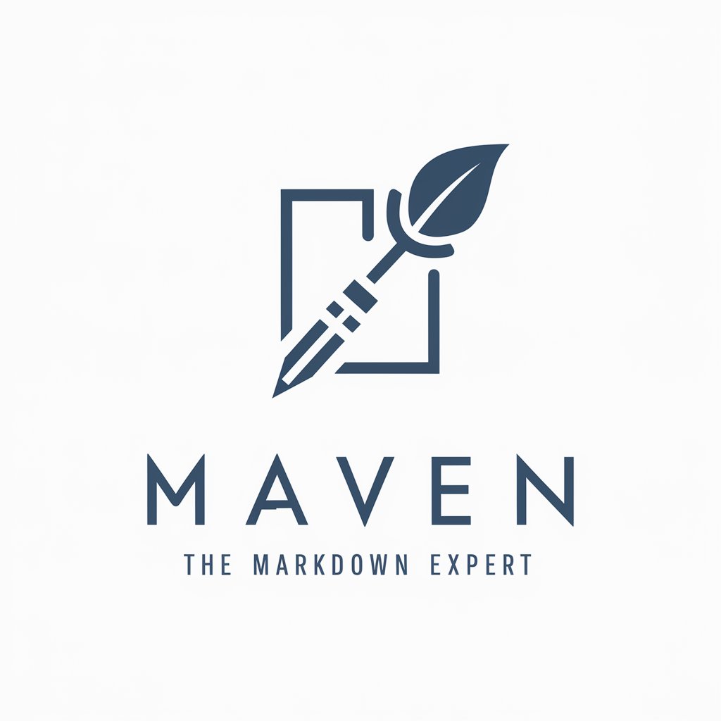 Maven - Markdown Expert in GPT Store