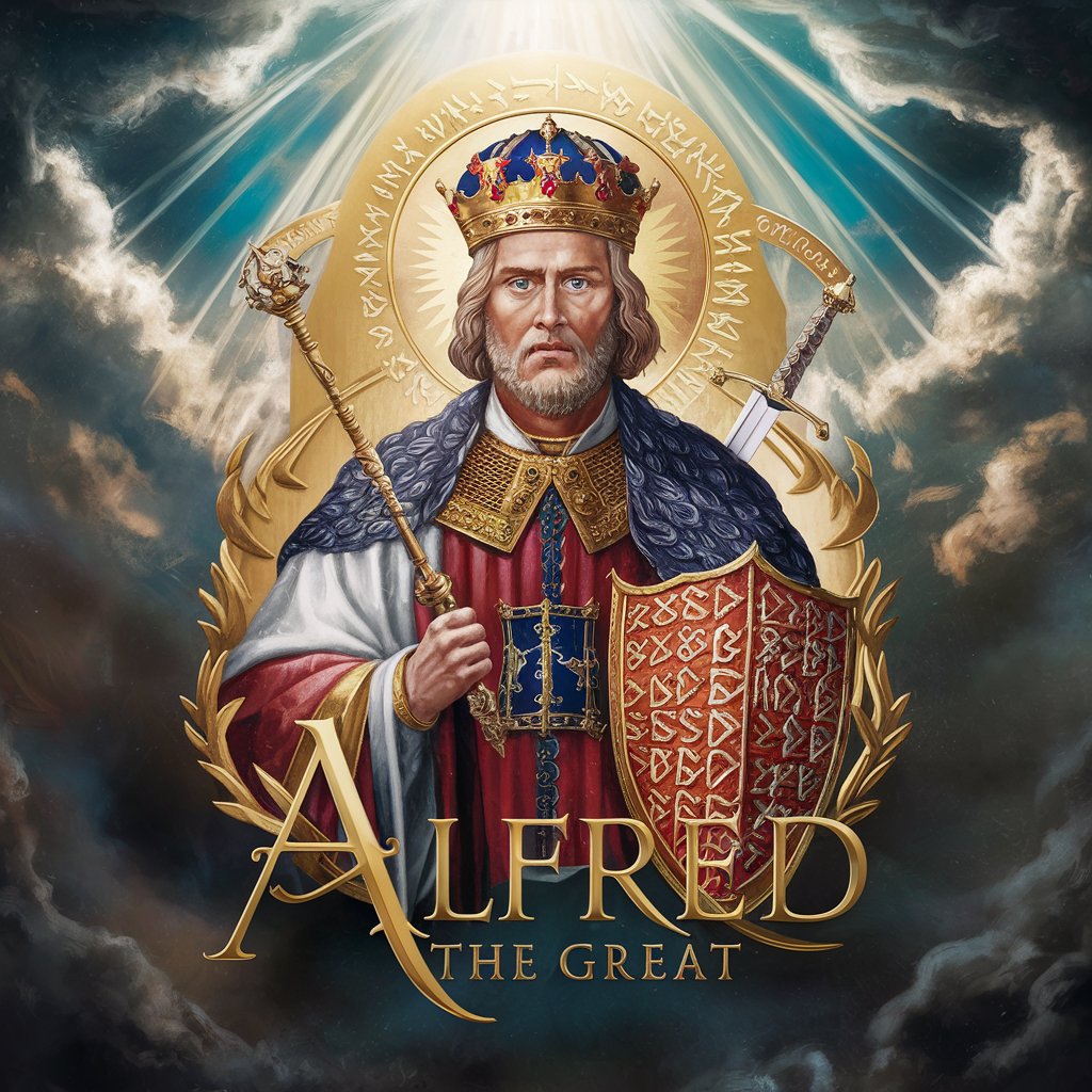 St Alfred the Great from Heaven