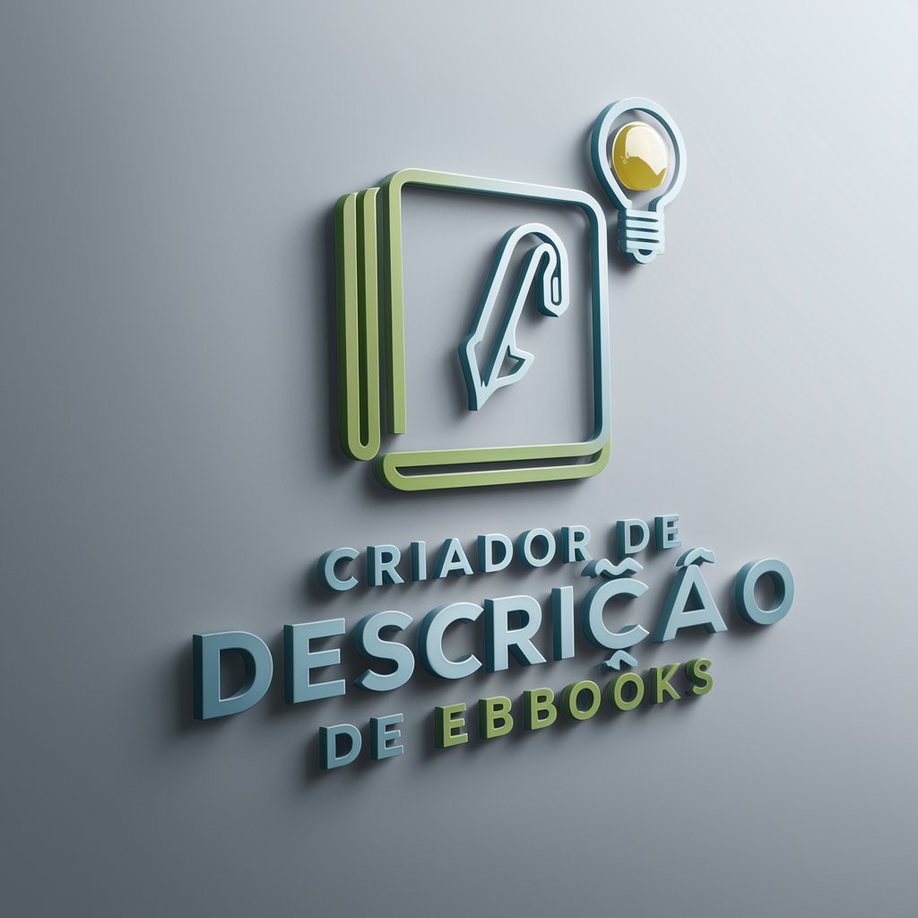 Criador de Descrição de Ebooks in GPT Store