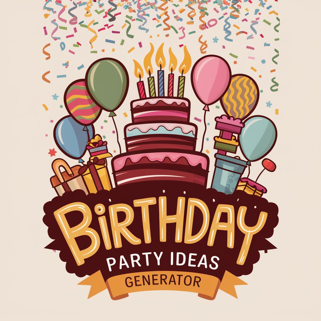 Birthday Party ideas Generator in GPT Store