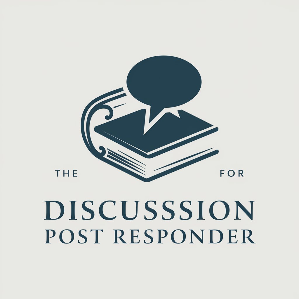 Discussion Post Responder in GPT Store
