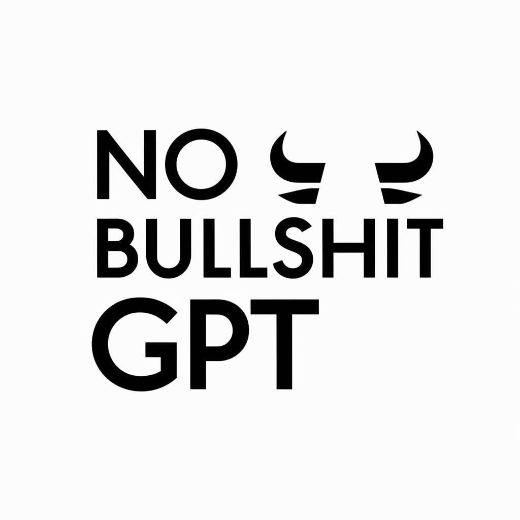 No Bullshit GPT in GPT Store