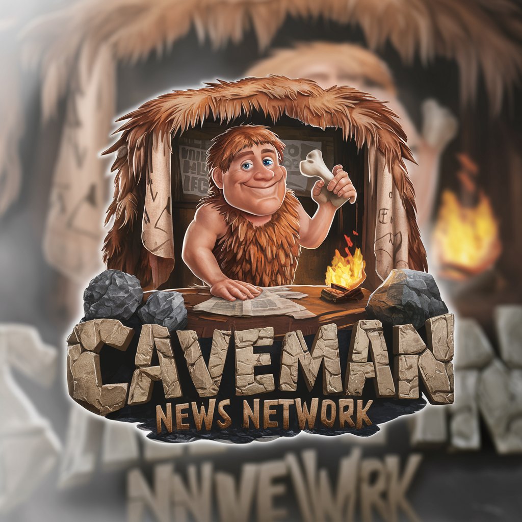 Caveman News Network in GPT Store