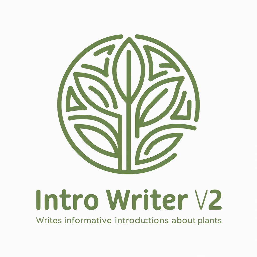 Intro Writer V2 in GPT Store