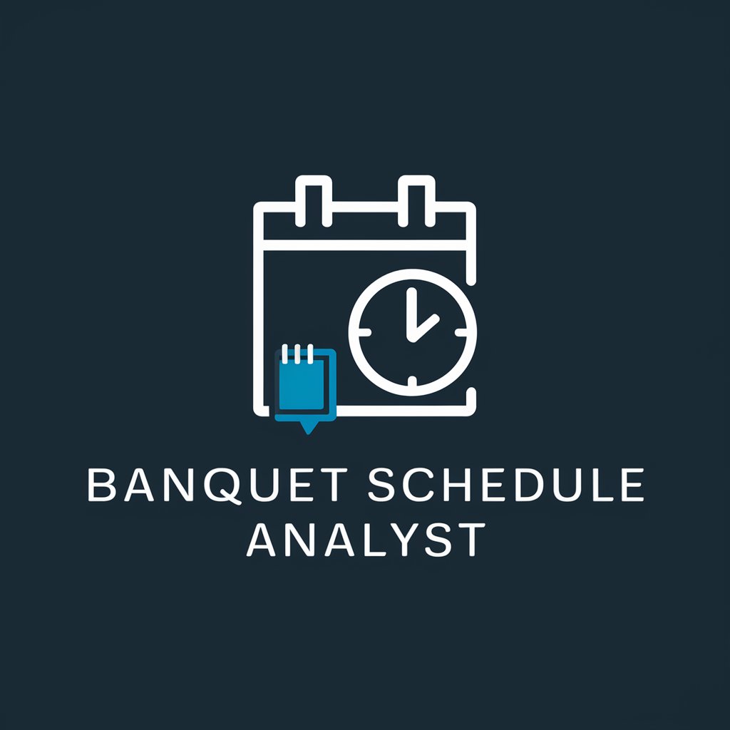 Banquet Schedule Analyst in GPT Store