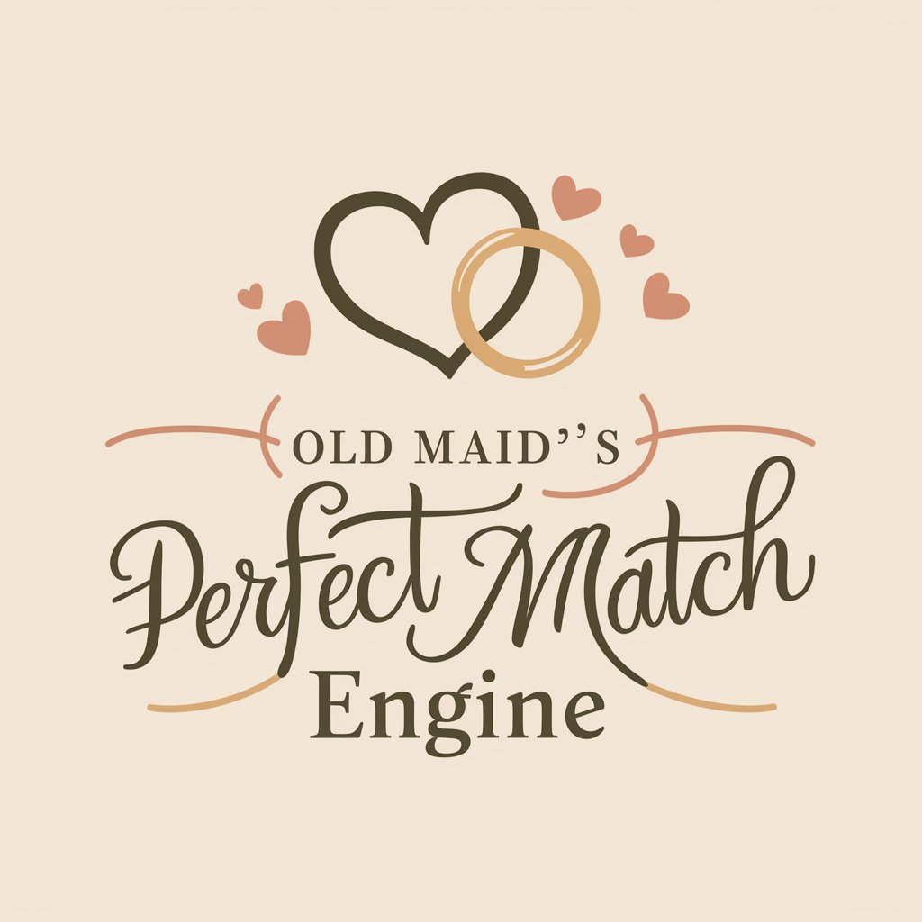 💞 Old Maid's Perfect Match Engine 💒