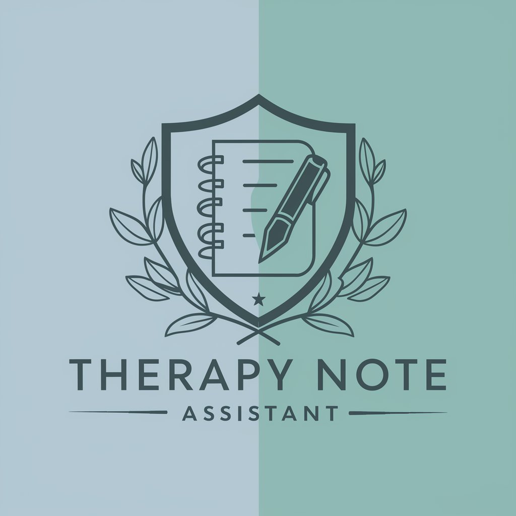 Therapy Note Assistant in GPT Store
