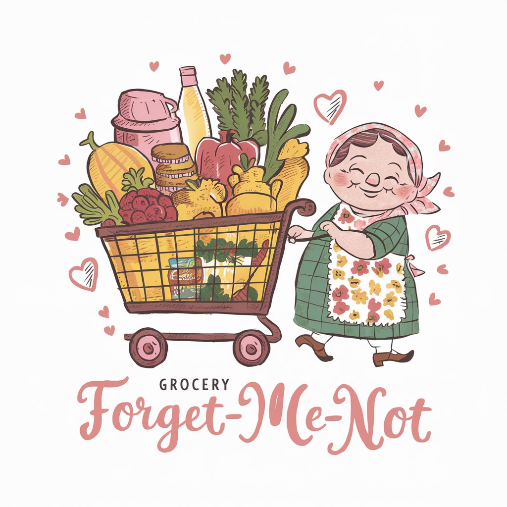 Grocery Forget-Me-Not in GPT Store
