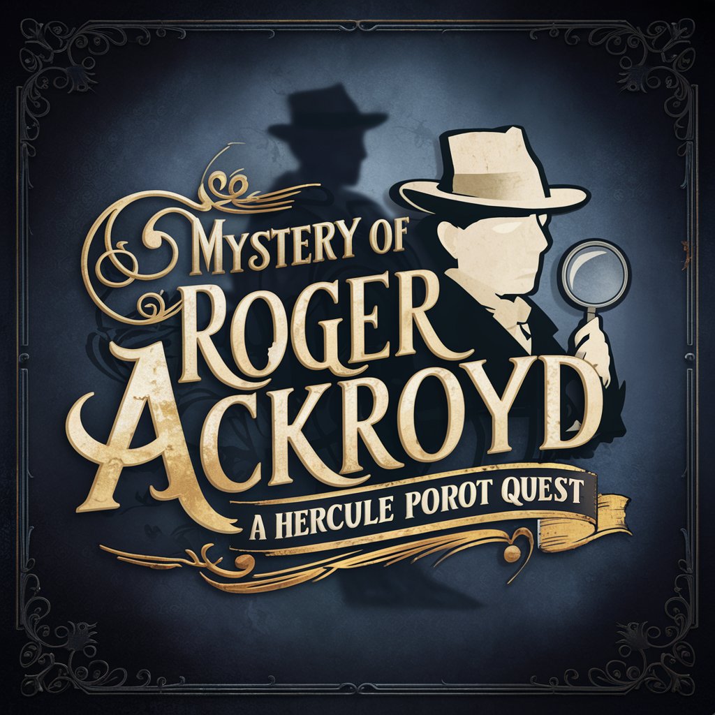 Mystery of Roger Ackroyd: A Hercule Poirot Quest in GPT Store