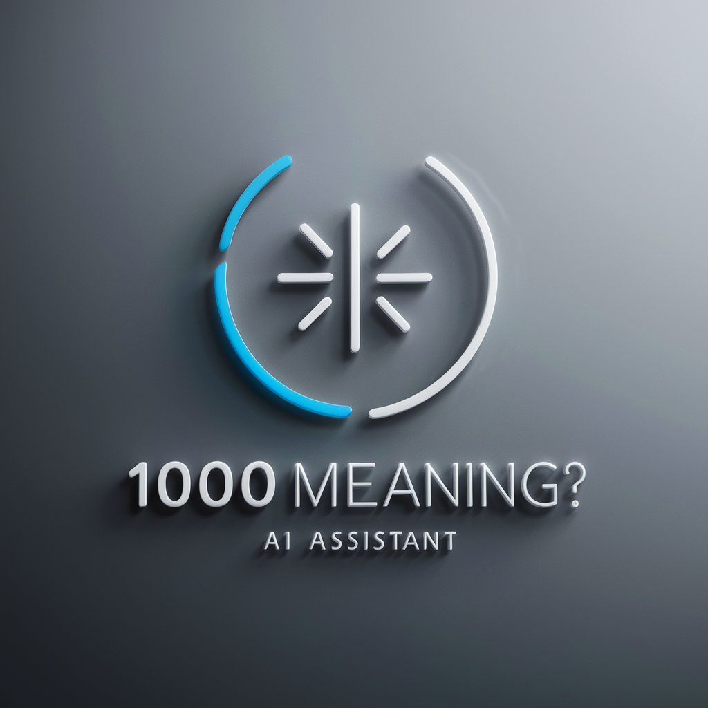 1000 meaning? in GPT Store