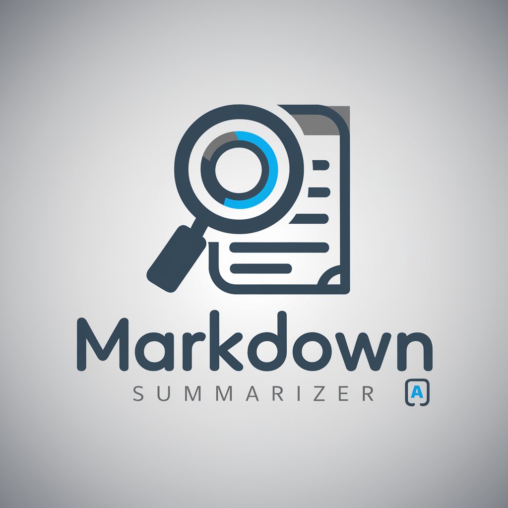 Markdown Summarizer