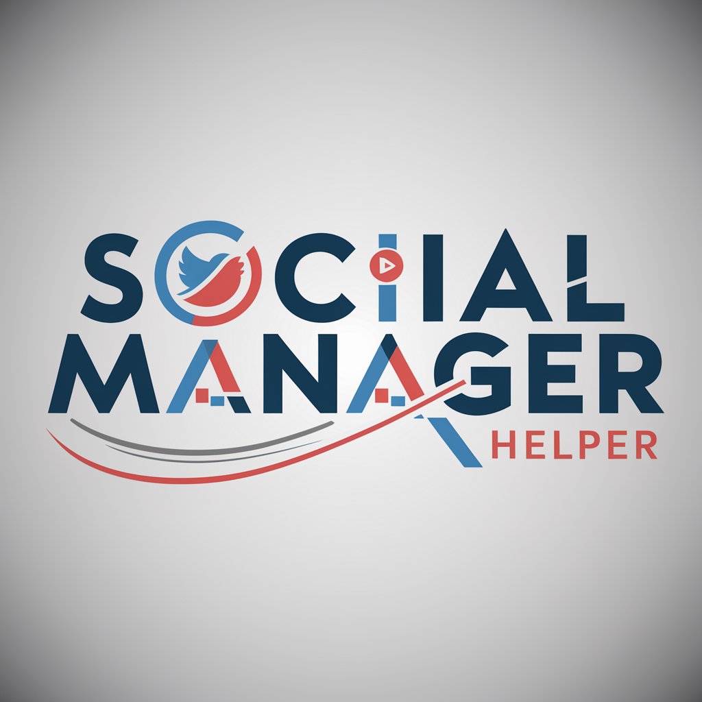 Social Manager Helper in GPT Store