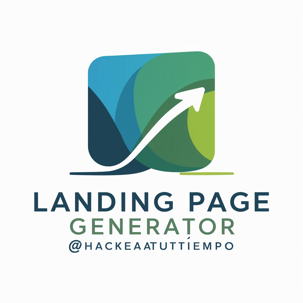 Landing Page Generator @hackeatutiempo