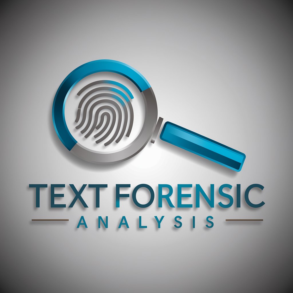 Text Forensic Analysis