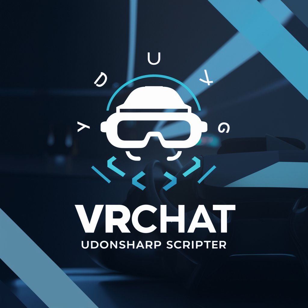VRChat UdonSharp Scripter in GPT Store